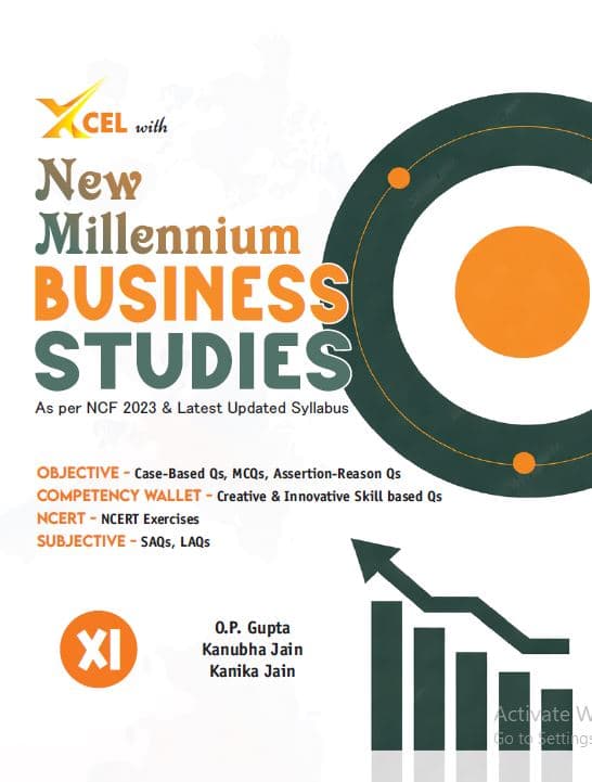 New Millennium Business Studies Class 11 – CBSE Business Studies Book | As per NCF 2023 & Latest Updated Syllabus
